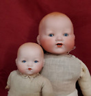 Lot of 2 Antique German Bisque Armand Marseille Dream Babies Dolls