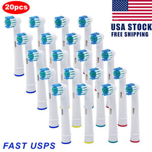 20 Pürdent Toothbrush Heads Replacement Brush For Braun Oral B PRECISION CLEAN