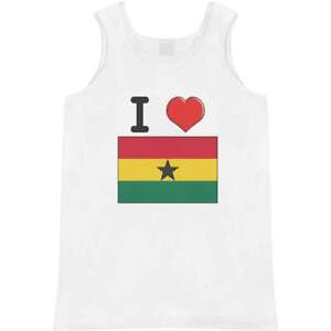 'I Love Ghana' Adult Vest / Tank Top (AV032898)