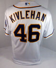 New Listing2016 San Diego Padres Patrick Kivlehan #46 Game Issued White Jersey ASG P 1001