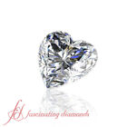 Conflict Free Diamonds - 0.80 Carat Heart Shaped Natural Loose Diamond - D Color
