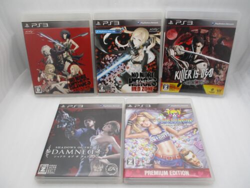 PS3 NO MORE HEROES SHADOWS OF THE DAMNED, Lollipop Chainsaw KIller is..5Games