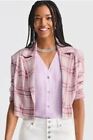 CAbi Playdate Jacket in plaid cheer size M spring 2023 sample - very gently used