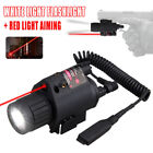 Red Laser Sight & LED Flash Light Combo - rifle shotgun 20mm Rail