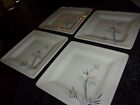 LAURIE GATES - PEAR BLOSSOM Set of 4 Square 8 3/4