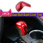 Red Car Accessories Gear Shift Knob Cover Trim Fit For Toyota Corolla 2020-2024 (For: Toyota Corolla)