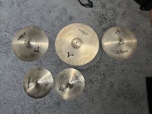 Zildjian A Custom Cymbal Set Used. *Look at description*