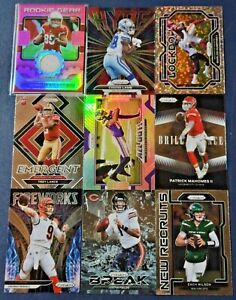 2021 Prizm Football INSERTS with Silver Prizms You Pick the Card