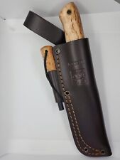 Joker  Knife Nordico with ferro rod  CL119-P, Curly Birch Wood Handle blade 3.94
