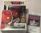 Ron Perlman Signed Autographed Hellboy #01 Chase Edition Funko Pop with JSA COA