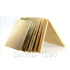 1pcs CuZn40 C28000 Brass Metal Sheet Plate Brass Sheet Bar Thickness 0.8mm - 5mm