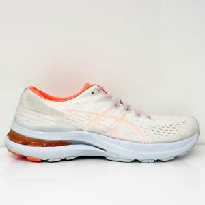 Asics Womens Gel Kayano 28 1012B257 White Running Shoes Sneakers Size 8