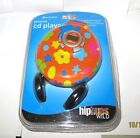 NEW Audiovox Personal CD Player Hip Hues Wild with Headphones 45 sec Anti-Skip