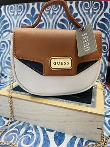 Guess crossbody Beige/Brown Color