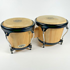 Cosmic Percussion Bongo Drums - CP By LP - 8” & 7” Natural Wood  - Tunable