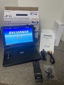 SLYVANIA Portable Blu-ray DVD Player Swivel HD Screen Remote 11.4”  1187