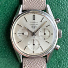 Vintage Heuer Carrera 12 Ref. 2447 Stainless Steel Chronograph Wristwatch