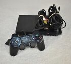 New ListingSony PlayStation 2 PS2 Slim Console Charcoal Black SCPH-77001 Tested Working