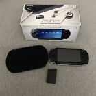 New ListingSony PlayStation Portable Value Pack Black PSP-1001K Working Needs New Battery