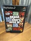 Grand Theft Auto 3 III (Sony PlayStation 2, 2002) GTA PS2 Black Label