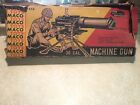 RARE Vintage Maco Toys 30 Caliber Machine Gun #654 Original Box