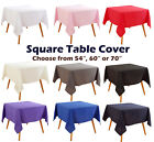 Square Tablecloth Table Cover Party Wedding Linen