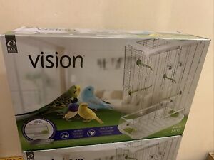 Vision M02 Wire Bird Cage, Bird Home for Parakeets, Finches and Canaries, Tal...