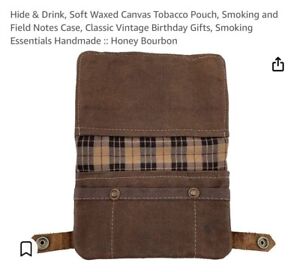 Hod Hide & Drink Soft Waxed Canvas Tobacco Pouch