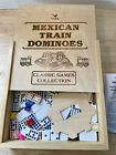 Cardinal Classic Collection Mexican Train Dominoes Train Marker Wood Box