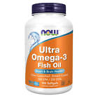 NOW FOODS Ultra Omega-3 (Bovine Gelatin) - 180 Softgels