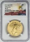2021 $50 American Gold Eagle Coin NGC MS 70-First Release