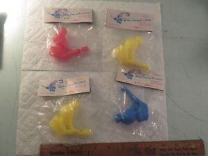 lot of 4 Vintage WATER SINGING BIRD WHISTLES Sing Unto The Lord INSCRIPTIONS