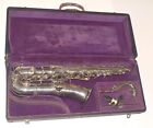1919 Conn Nickel Plate C Melody Saxophone 105 years young gem Free USA ship