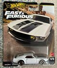 HOT WHEELS PREMIUM FAST & FURIOUS 1969 FORD MUSTANG BOSS 302 White