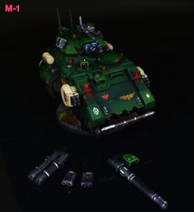 Warhammer 40k Dark Angels Gladiator Tank Magnetized Commission M1 painted