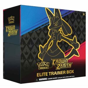 Elite Trainer Box ETB Crown Zenith Pokemon TCG SEALED