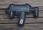SMG PVC Rubber Morale Patch Hook and Loop Rifle Gun Army Custom Tactical 2A #7
