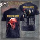SALE!!_ Megadeth Announces Destroy All Enemies U.S. Tour 2024 T-Shirt S-5XL
