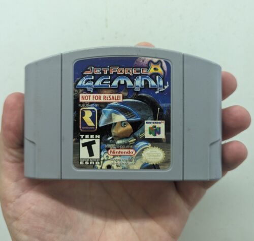 Nintendo 64 N64 Jet Force Gemini Not For Resale Version Tested and Working! Rare
