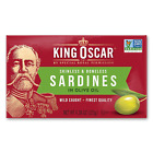 New ListingKing Oscar Skinless & Boneless Sardines in Olive Oil, 4.38-Ounce Cans Pack of 12