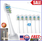 6 Pack Toothbrush Replacement Flossing Brush Head Fits WaterPik Sonic Fusion 2.0