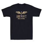 Aircraft Mechanic Aircraft Maintenance Aviation Mechanic Vintage Men's T-Shirt