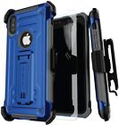 iPhone XS Max Case with Belt Clip Holster Cover Apple XR XS | Ghostek IRON Armor