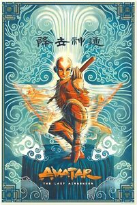 Avatar The Last Airbender Anime Poster Wall Manga Print