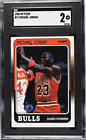 1988-89 Fleer #17 Michael Jordan Basketball Card - SGC 2 - 36nj
