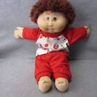 Jesmar Spain Cabbage Patch Boy Doll Freckles Brown Hair 15in TLC Clothes