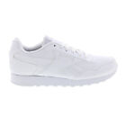 Reebok Classic Harman Run S Mens White Leather Lifestyle Sneakers Shoes