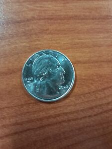 2022 P Voto Para La Mujer Quarter - Rare Coin Error Print