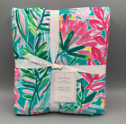 Pottery Barn Lilly Pulitzer Jungle Lilly Percale Duvet Cover King Multi #9007