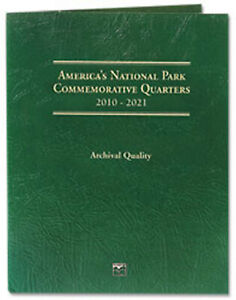 Littleton Coin Folder LCF39 National Park Quarter 2010-2021  Book/Album  25 cent